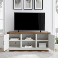 Meuble TV avec porte de grange Middlebrook Firebranch 58 pouces
