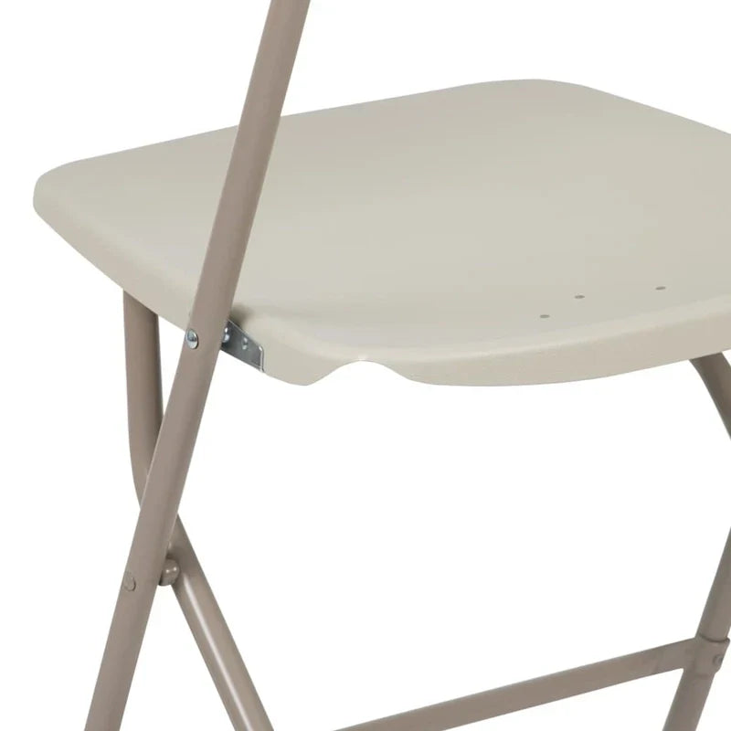 Chaise pliante en plastique – Lot de 10 – Capacité de poids de 295 kg – Chaise d'événement