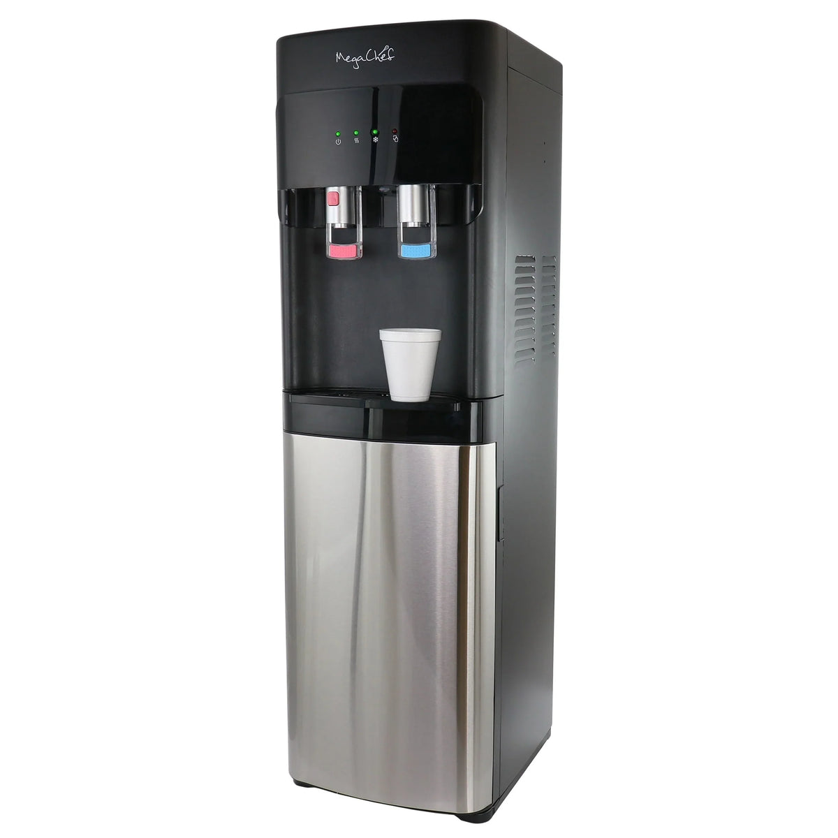 MegaChef Distributeur d'eau chaude et froide à chargement par le bas - 12x13.6x41