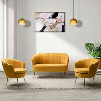 Ensemble Salon 3 Pièces Xabier 52 pouces par HULALA HOME