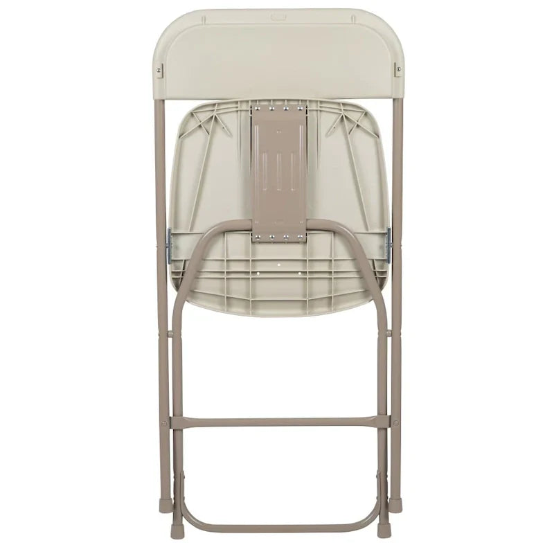 Chaise pliante en plastique – Lot de 10 – Capacité de poids de 295 kg – Chaise d'événement